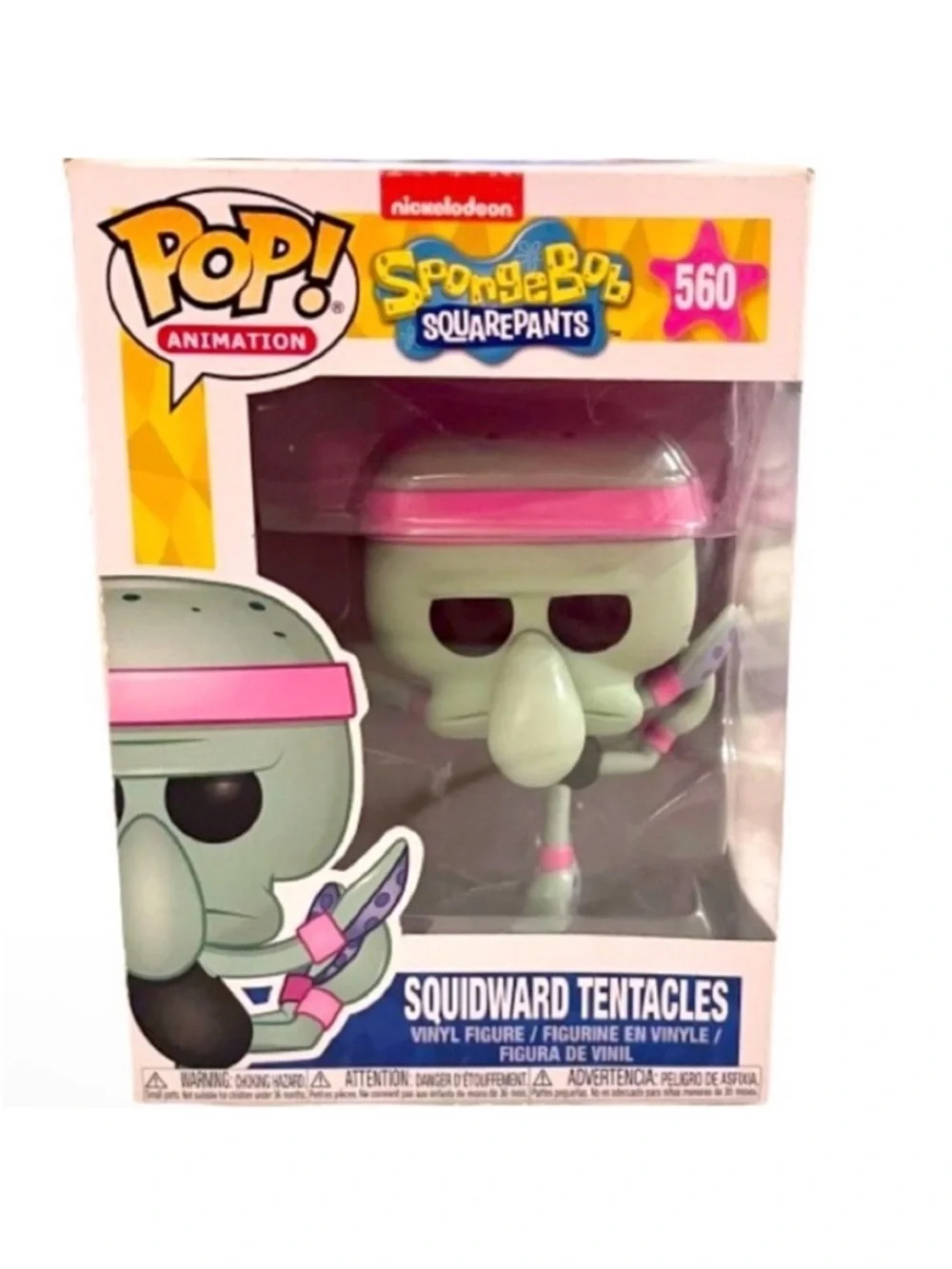 🆕- Funko Pop! Animation:Spongebob Squarepants - Squidward Ballerina, #560